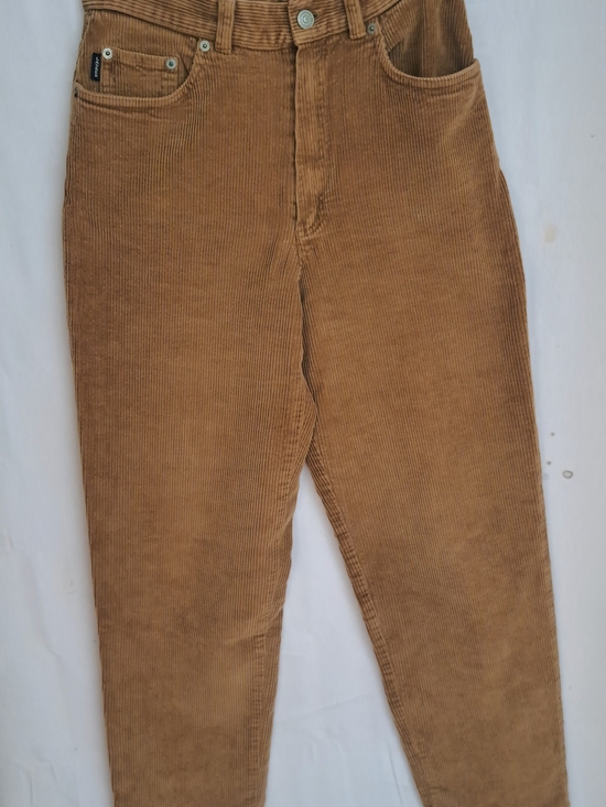 Lauren Ralph Lauren Pants - Lauren Ralph Lauren Corduroy Pants Tan Camel High Rise Stretch Tapered Size 4